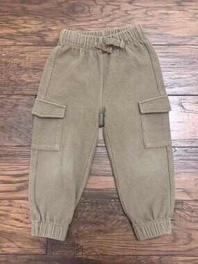 Rylee + Cru Boys' Olive Green Joggers